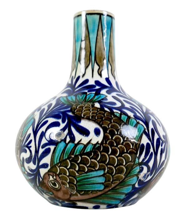 Burmantofts Faience Vase_